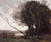 Jean Baptiste Simeon Chardin The Leaning Tree Trunk oil